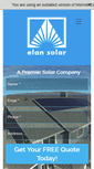 Mobile Screenshot of elansolar.com